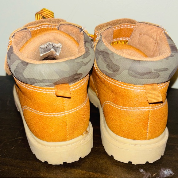 Kids Tan Boots - Picture 3 of 7